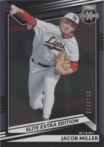 2022 Panini Elite Extra Edition - Jacob Miller #46