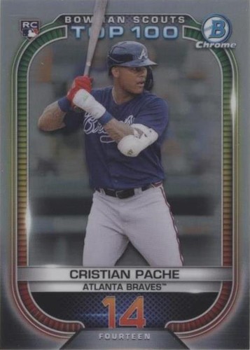 2021 Bowman - Cristian Pache #BTP-14