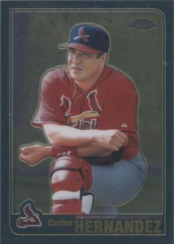 2001 Topps Chrome - Carlos Hernandez #575