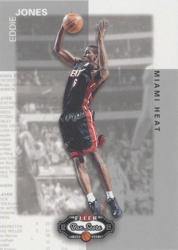 2002-03 Fleer Box Score - Eddie Jones #95