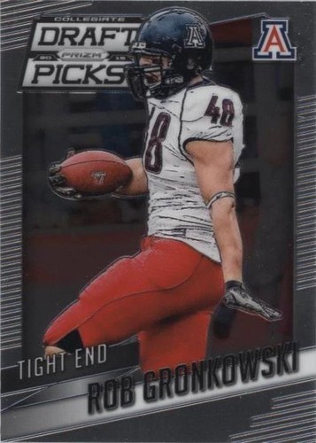 2015 Panini Prizm Collegiate Draft Picks Rob Gronkowski #87