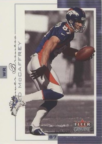 2001 Fleer Genuine Ed McCaffrey #105