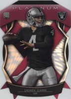2014 Topps Platinum Derek Carr #BSDC-DC