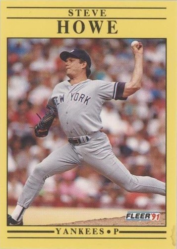1991 Fleer Update - Steve Howe #U-43
