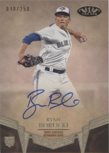 2019 Topps Tier One - Ryan Borucki #BA-RBO