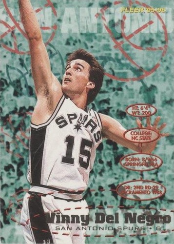 1995-96 Fleer - Vinny Del Negro #167