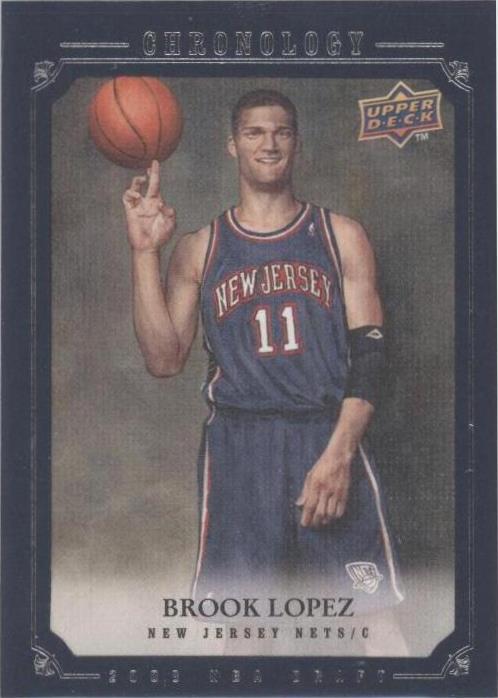 Cronología de cubierta superior 2007-08 - Brook Lopez #260