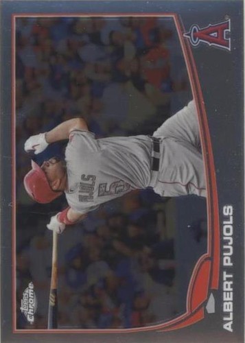 Albert Pujols Rookie 2006 Topps Chrome RC Late Addition Cardinals