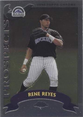 2002 Topps Chrome Traded & Rookies - Rene Reyes #T115