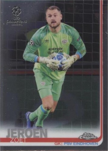 2018-19 Topps Chrome UCL Jeroen Zoet #19