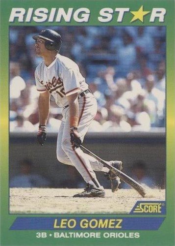 1992 Score 100 Hottest Rookies - Leo Gomez #66