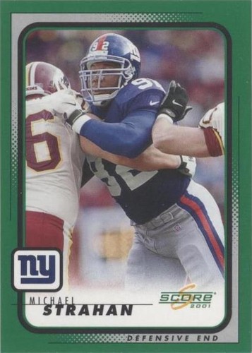 2001 Score Michael Strahan #138
