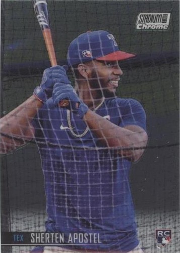 2021 Topps Stadium Club Chrome - Sherten Apostel #319