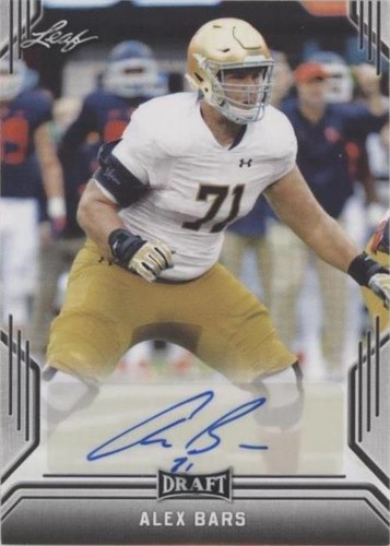 2019 Leaf Draft Alex Bars #BA-AB2