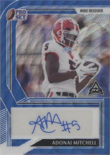 2022 Leaf Pro Set Metal Adonai Mitchell #PA-AM1