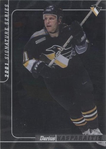 2000-01 In the Game Be A Player Signature Series - Darius Kasparaitis #61