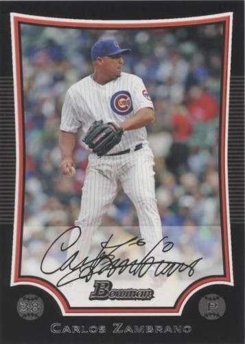 2009 Bowman - Carlos Zambrano #131