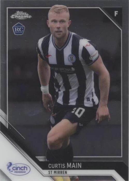 2021-22 Topps Chrome SPFL Scottish Premier League Curtis Main #117