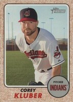 2017 Topps Heritage - Corey Kluber #181