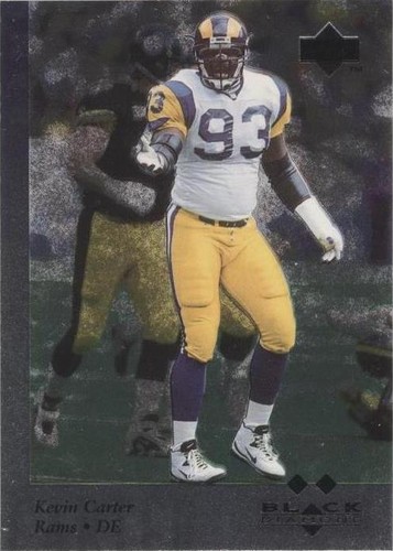 1997 Upper Deck Black Diamond Kevin Carter #123