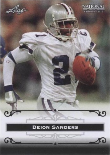 2012 Leaf National Convention Deion Sanders #DS2