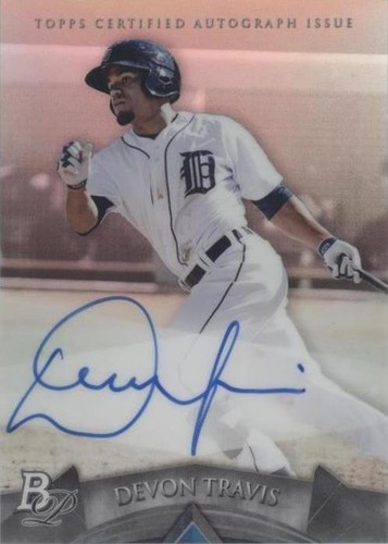 2014 Bowman Platinum - Devon Travis #AP-DT