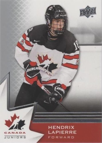 2020-21 Upper Deck Team Canada Juniors - Hendrix Lapierre #9