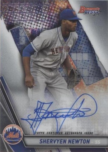 2019 Bowman's Best - Shervyen Newton #B19-SN