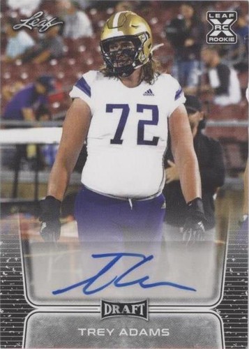 2020 Leaf Draft Trey Adams #BA-TA1