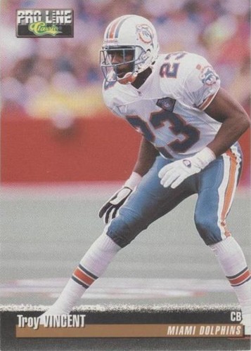 1995 Classic Pro Line Troy Vincent #361