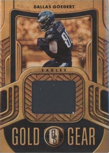 2022 Panini Gold Standard Dallas Goedert #GG-DGO