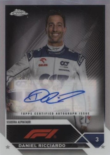 2023 Topps Chrome Formula 1 - Daniel Ricciardo #CAC-DR