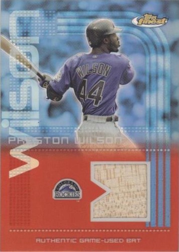 2004 Topps Finest - Preston Wilson #FR-PW