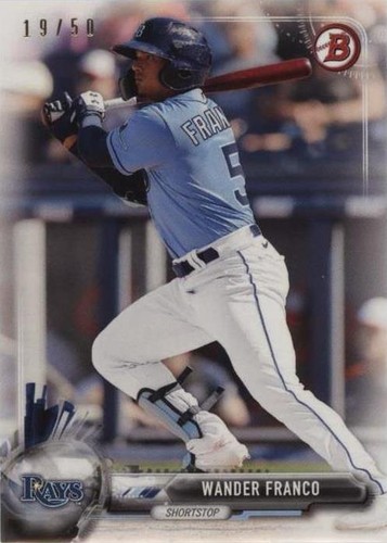 2021 Bowman Transcendent Collection VIP Party - Wander Franco #WFV-2017