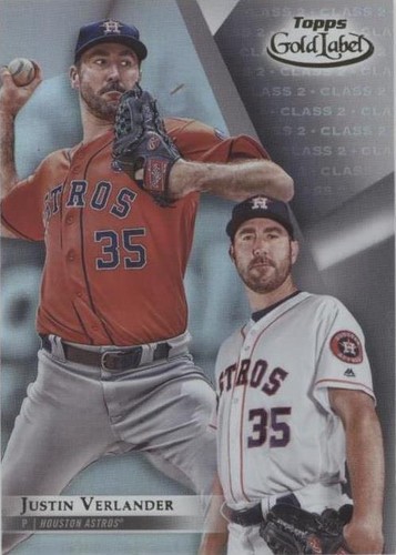 2018 Topps Gold Label - Justin Verlander #45