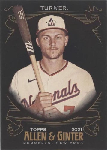 2021 Topps Allen & Ginter's X - Trea Turner #185