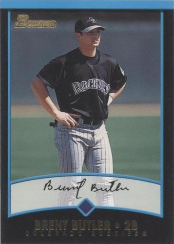 2001 Bowman Draft Picks & Prospects - Brent Butler #BDP56