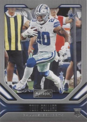2019 Panini Playbook Tony Pollard #135