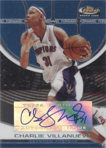 2005-06 Topps Finest - Charlie Villanueva #136
