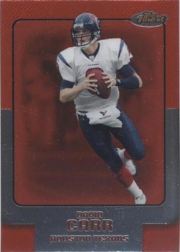 2006 Topps Finest David Carr #115