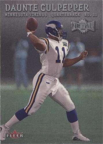 2000 Fleer Metal Daunte Culpepper #103