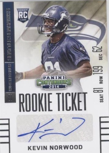 2014 Panini Contenders Kevin Norwood #148