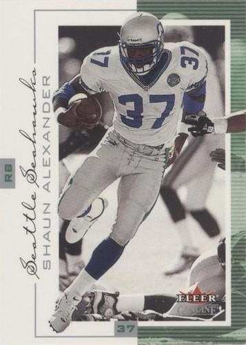 2001 Fleer Genuine Shaun Alexander #14