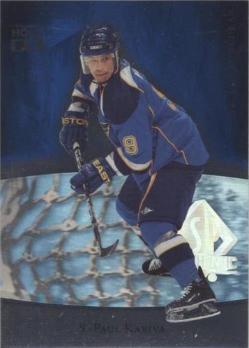 2007-08 SP Authentic - Paul Kariya #FX29
