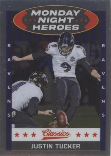 2021 Panini Classics Justin Tucker #MNH-15