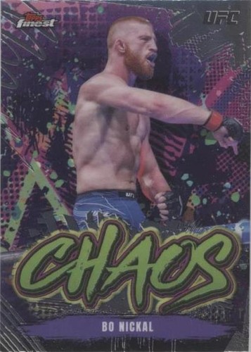 2024 Topps Finest UFC - Bo Nickal #CHA-13