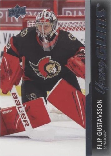2021-22 Upper Deck Series 1 - Filip Gustavsson #225