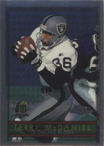 1996 Topps Chrome Terry McDaniel #33