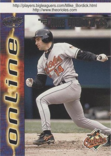 1998 Pacific Online - Mike Bordick #83