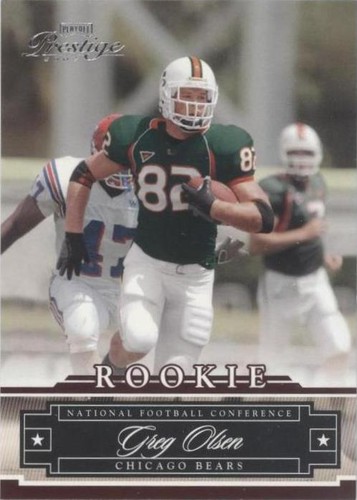 2007 Playoff Prestige Greg Olsen #178